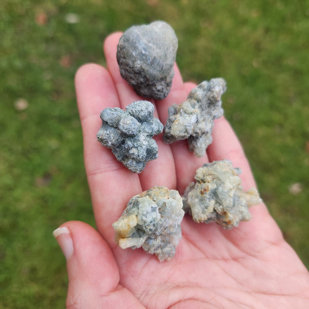 Raw Prehnite Stones