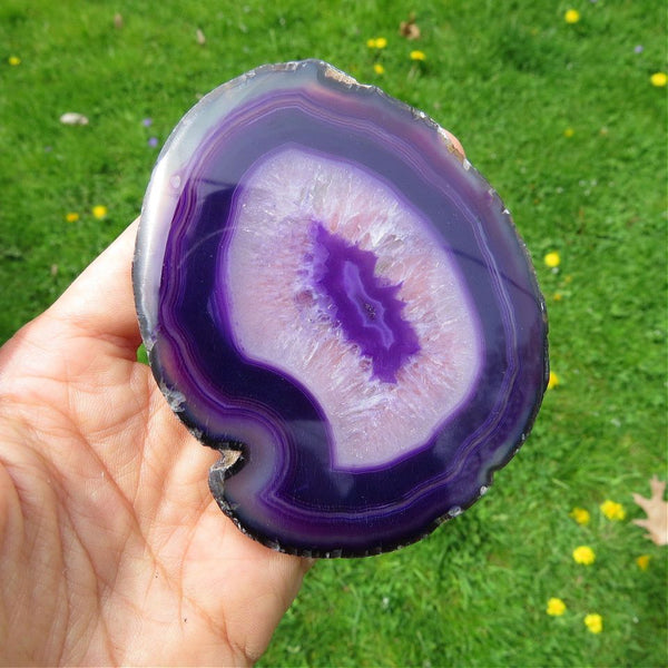 Purple Agate Slice