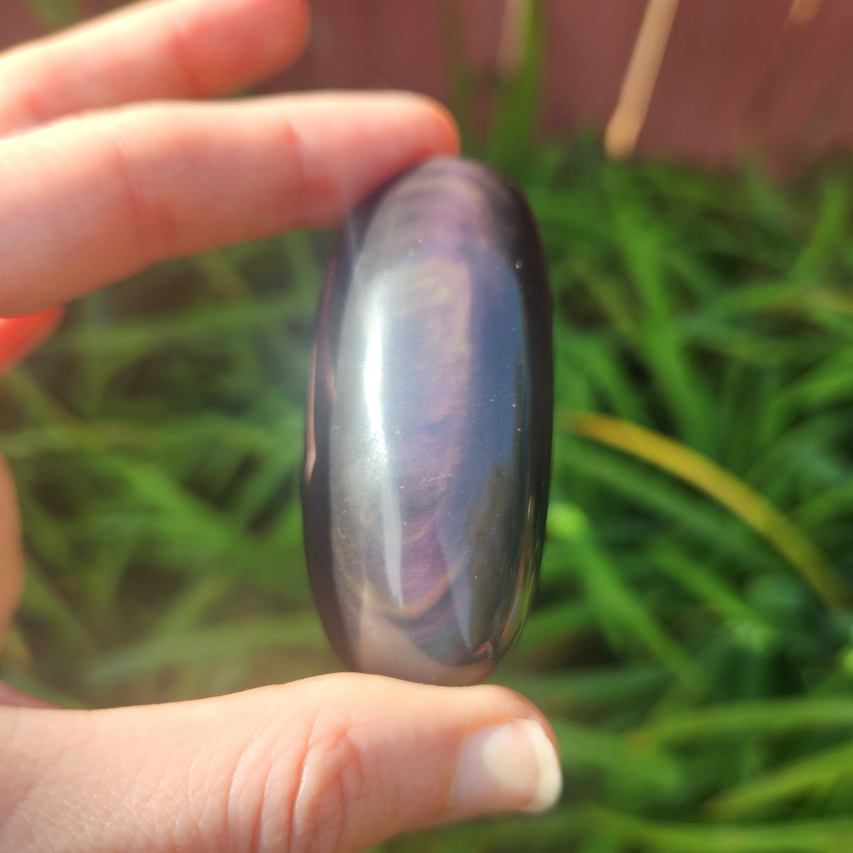 Rainbow Obsidian Polished Crystal