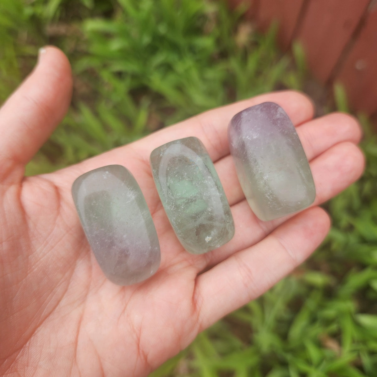 Rainbow Fluorite Crystal