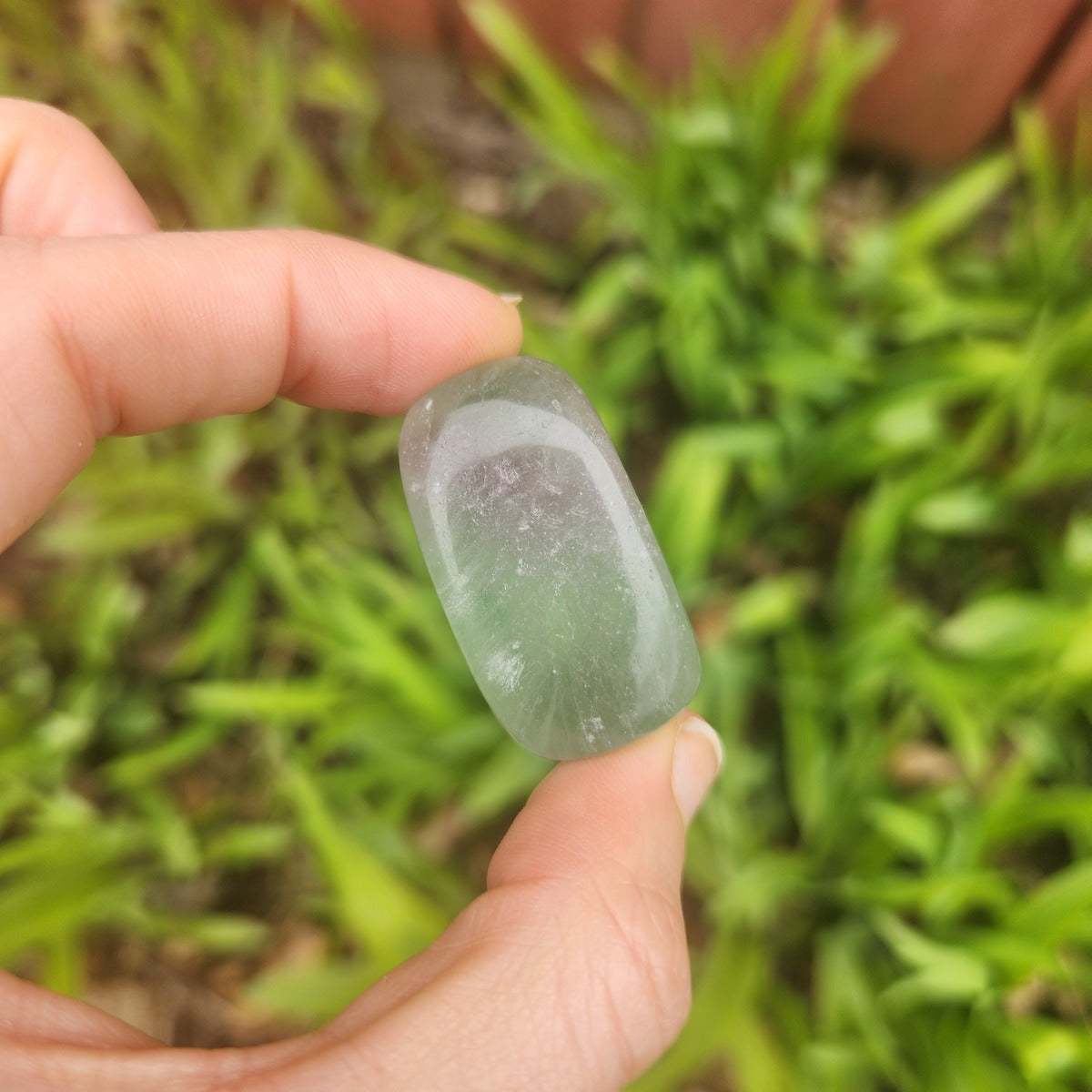 Rainbow Fluorite Crystal Polished Stone
