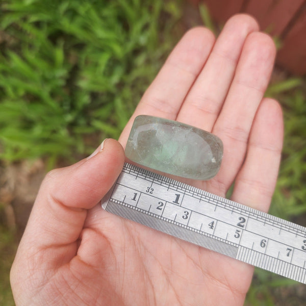 Rainbow Fluorite Crystal Polished Stone