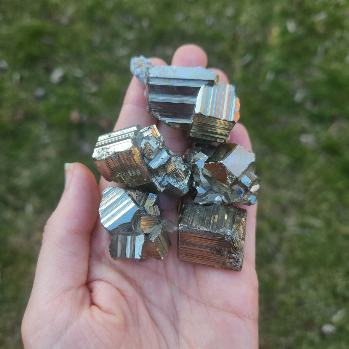 Raw Pyrite Chunk - Cubic Pyrite