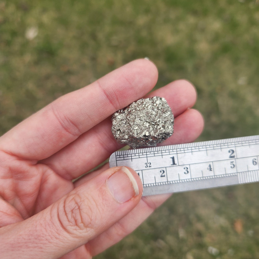 Raw Pyrite Crystal 1" Fools Gold Nugget