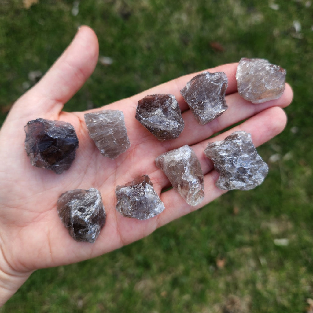 Raw Smoky Quartz Crystals