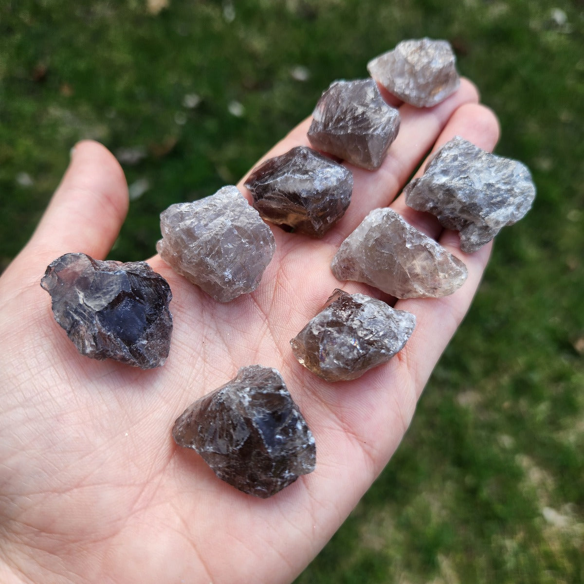 Raw Smoky Quartz Stones
