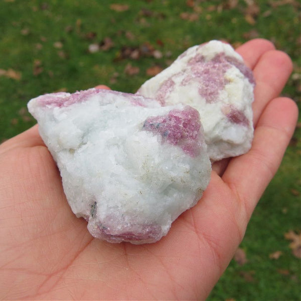 Raw Rubelite Pink Tourmaline Crystal