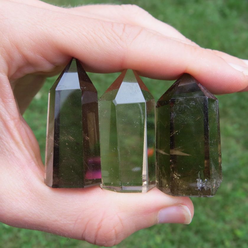 Smoky Quartz Points