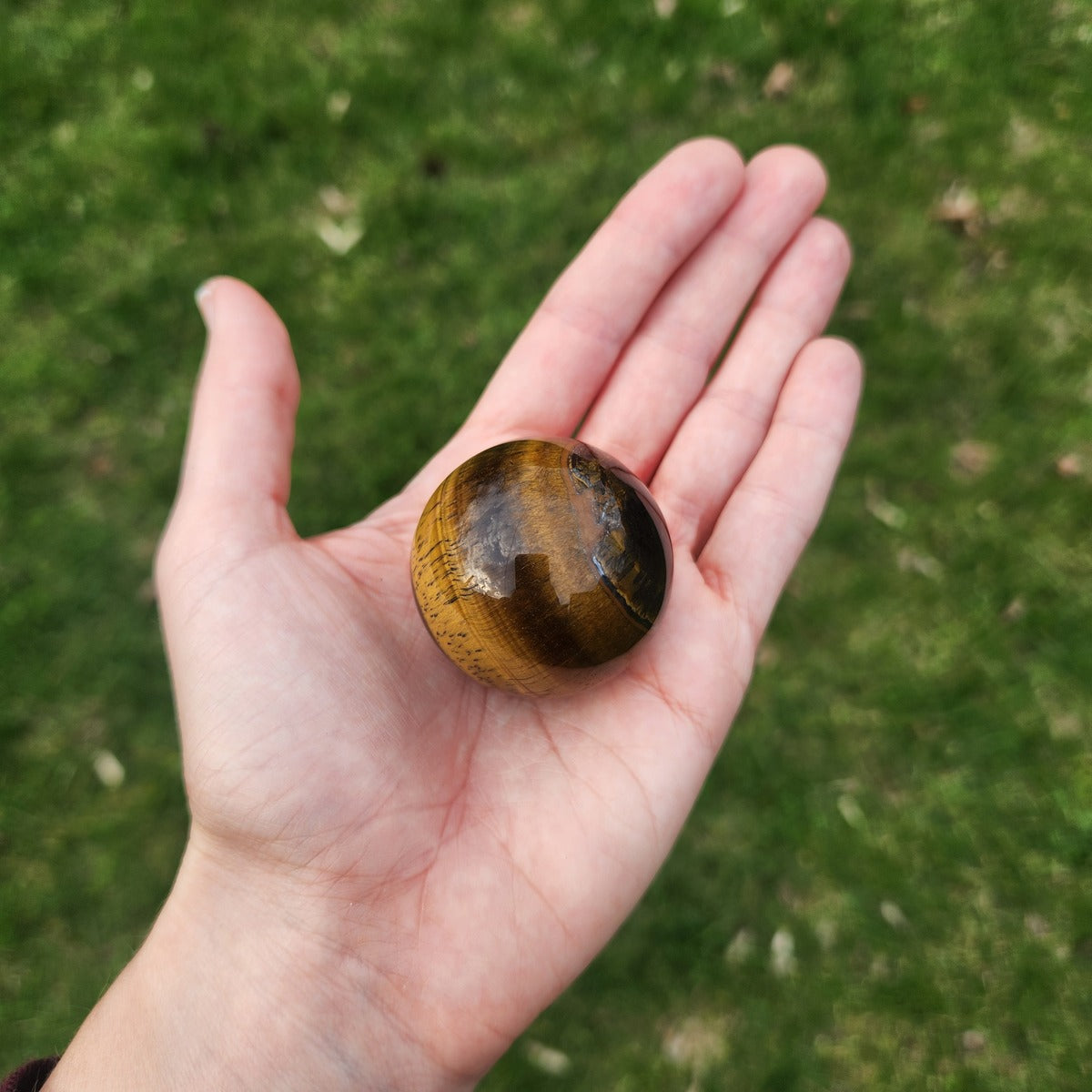 Tigers Eye Crystal Ball 1.5" Stone Sphere
