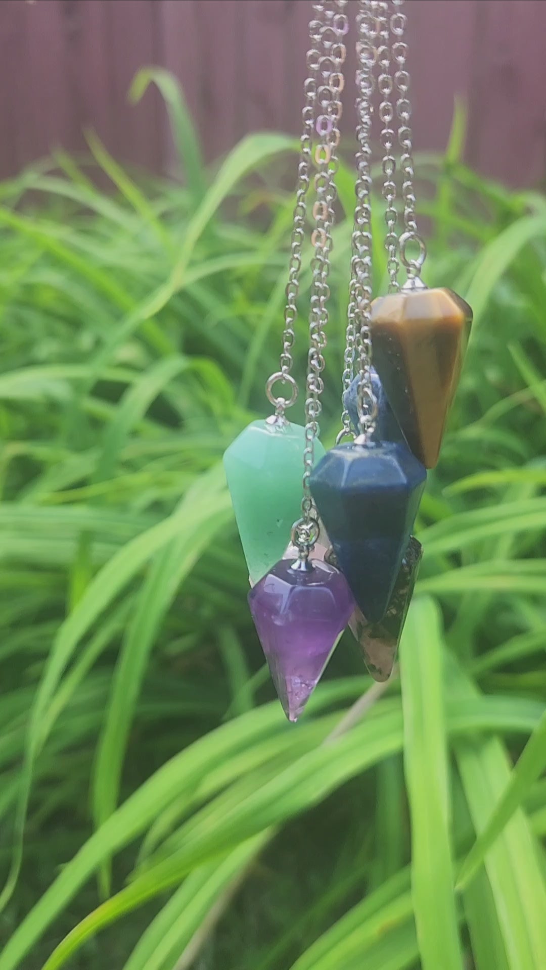 Mini Crystal Pendulums