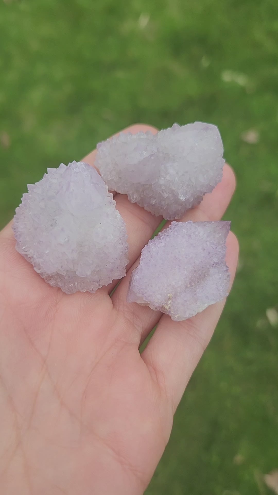 Spirit Quartz Crystal Clusters - Cactus Quartz