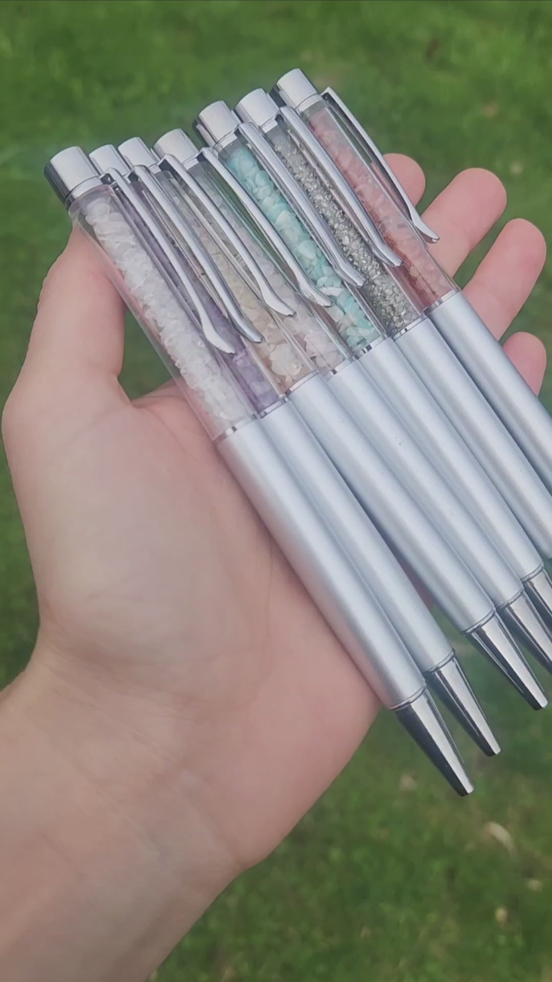 Crystal Chip Pens