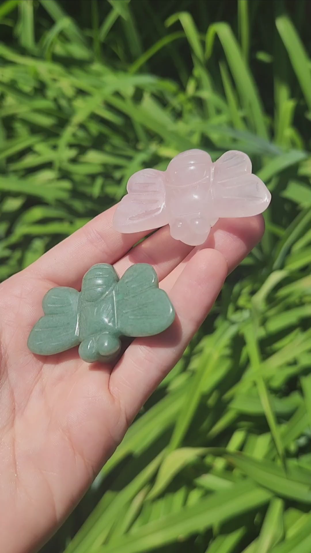 Crystal Bee Animal Stone Carving