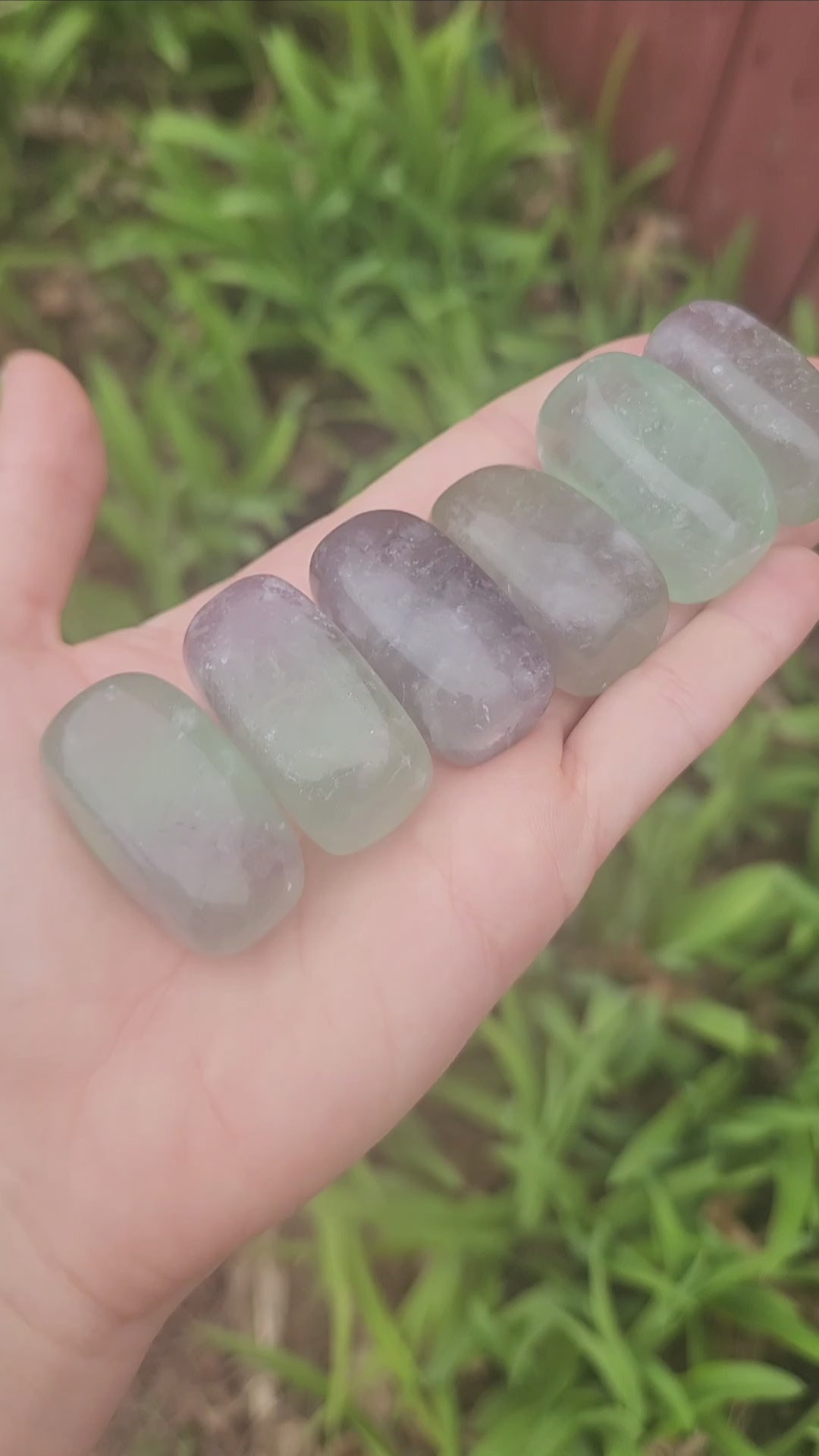 Polished Fluorite Crystal Stones