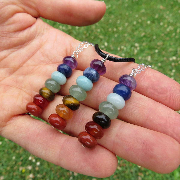 7 Chakra Crystal Necklace