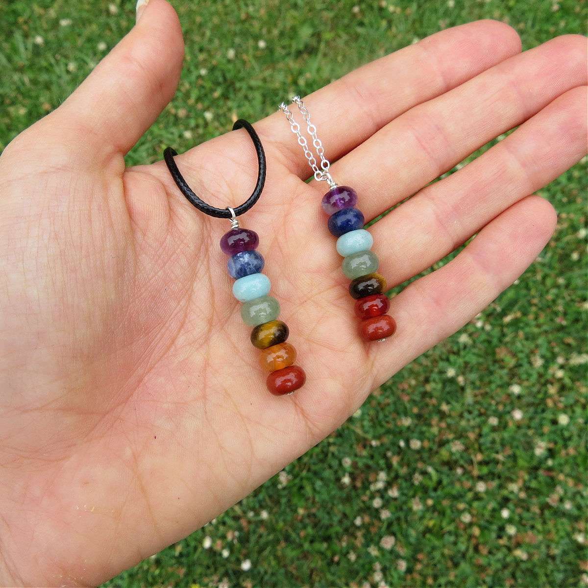 7 Chakra Crystal Necklace