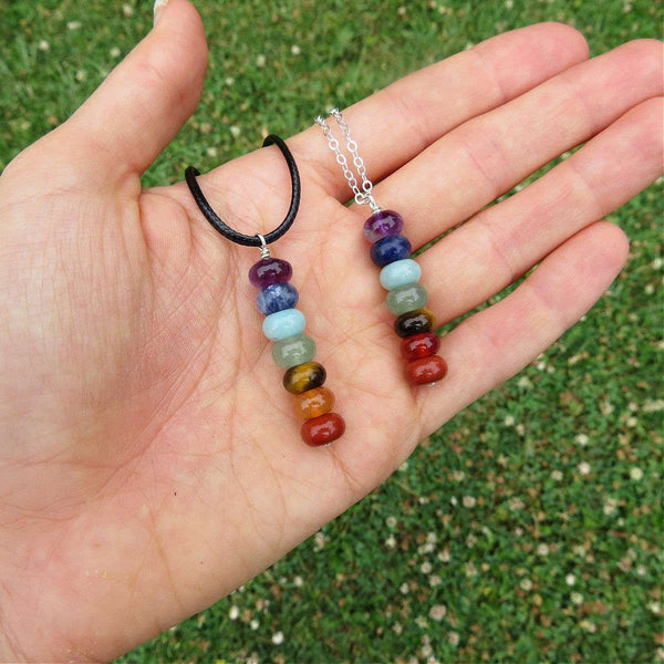 7 Chakra Crystal Necklace