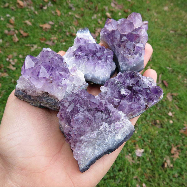 Raw Amethyst Cluster 1.5" | Natural Purple Amethyst Stone