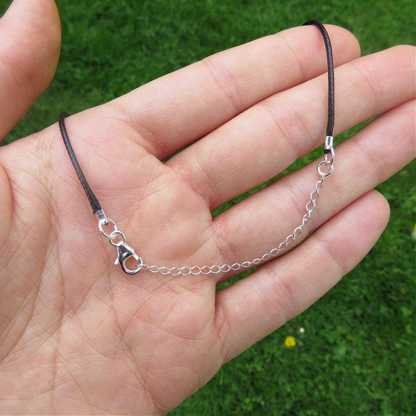 Small Rhodonite Crystal Necklace - Mini Crystal Choker