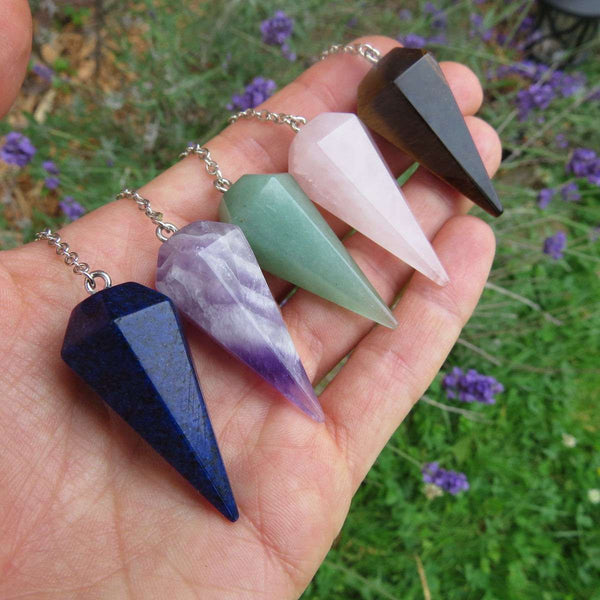 Crystal Stone Pendulum for Divination