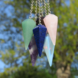 Crystal Pendulum | Dowsing Stone Pendulum