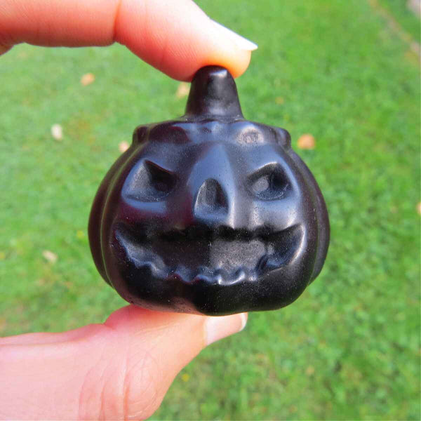 Obsidian Crystal Pumpkin Carving
