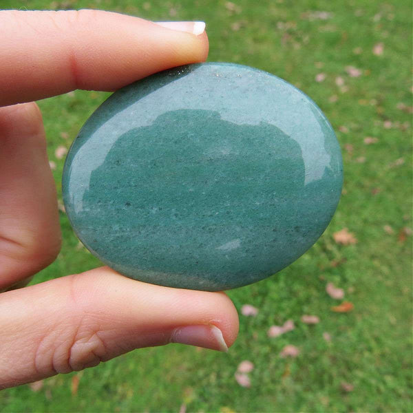 Green Aventurine Palm Stone