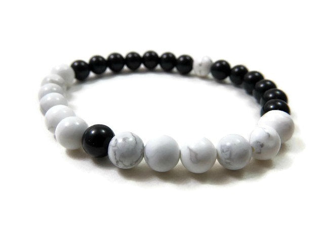 Stone Yin Yang Bracelet 