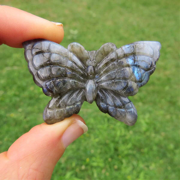 Labradorite Crystal Butterfly