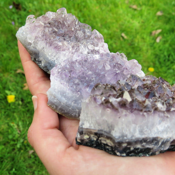Raw Amethyst Cluster | Large 2.5" Amethyst Crystal