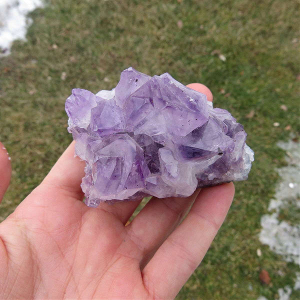 Large Raw Amethyst Crystal Cluster 3"