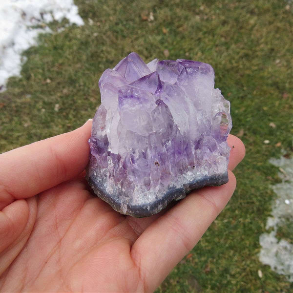 Large Raw Amethyst Crystal Cluster 3"