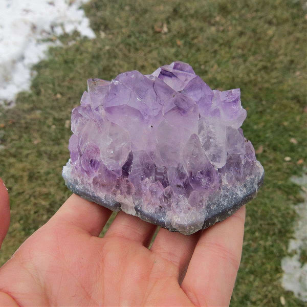 Large Raw Amethyst Crystal Cluster 3"