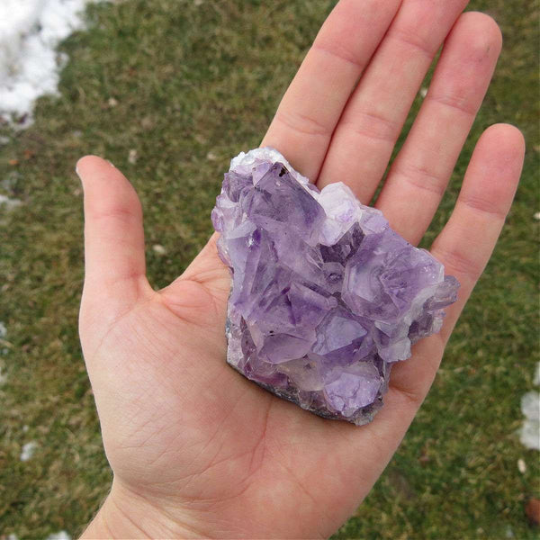 Large Raw Amethyst Crystal Cluster 3"