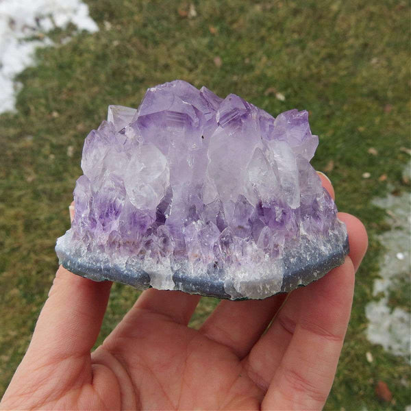 Large Raw Amethyst Crystal Cluster 3"