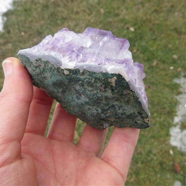 Large Raw Amethyst Crystal Cluster 3"