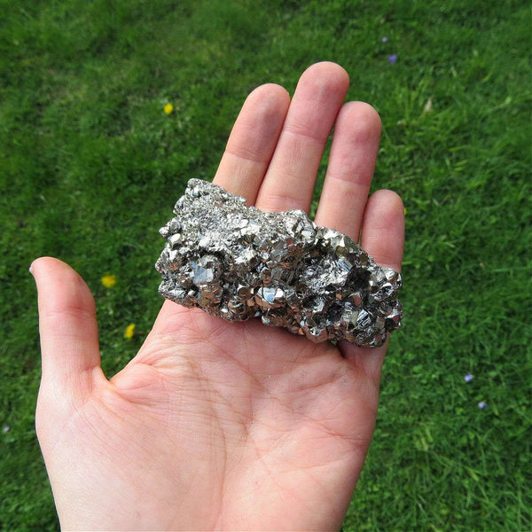 Pyrite Crystal Cluster 3" | Fools Gold Stone Nugget