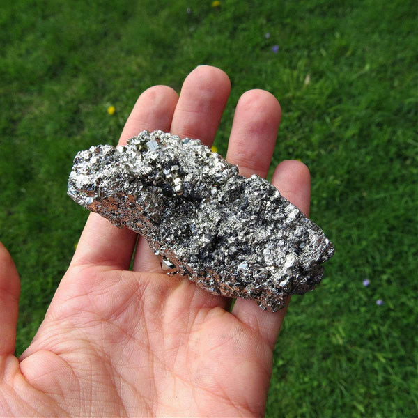 Pyrite Crystal Cluster 3" | Fools Gold Stone Nugget