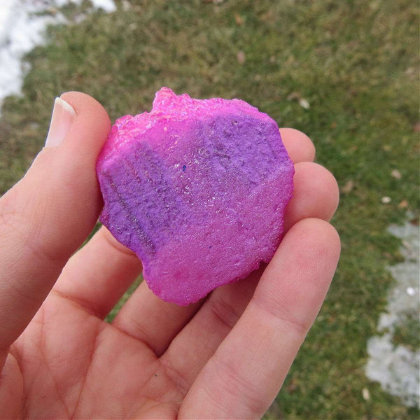 Pink Rainbow Aura Quartz Crystal Cluster 1.75"