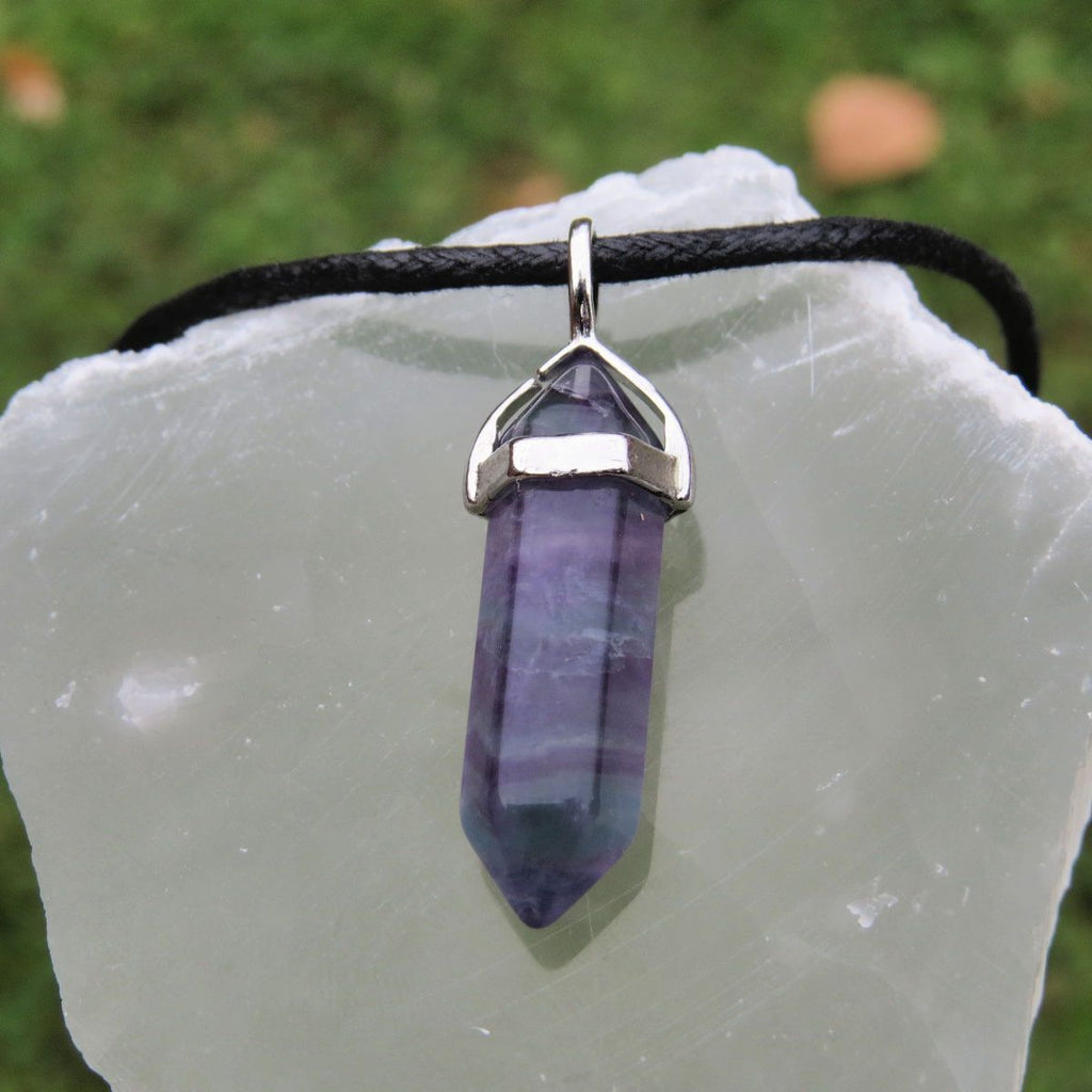 Mens black crystal discount necklace