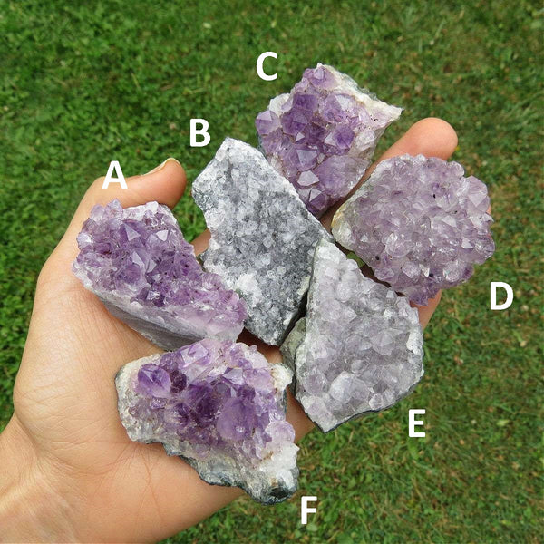 Raw Amethyst Cluster 1.5" | Natural Purple Amethyst Stone