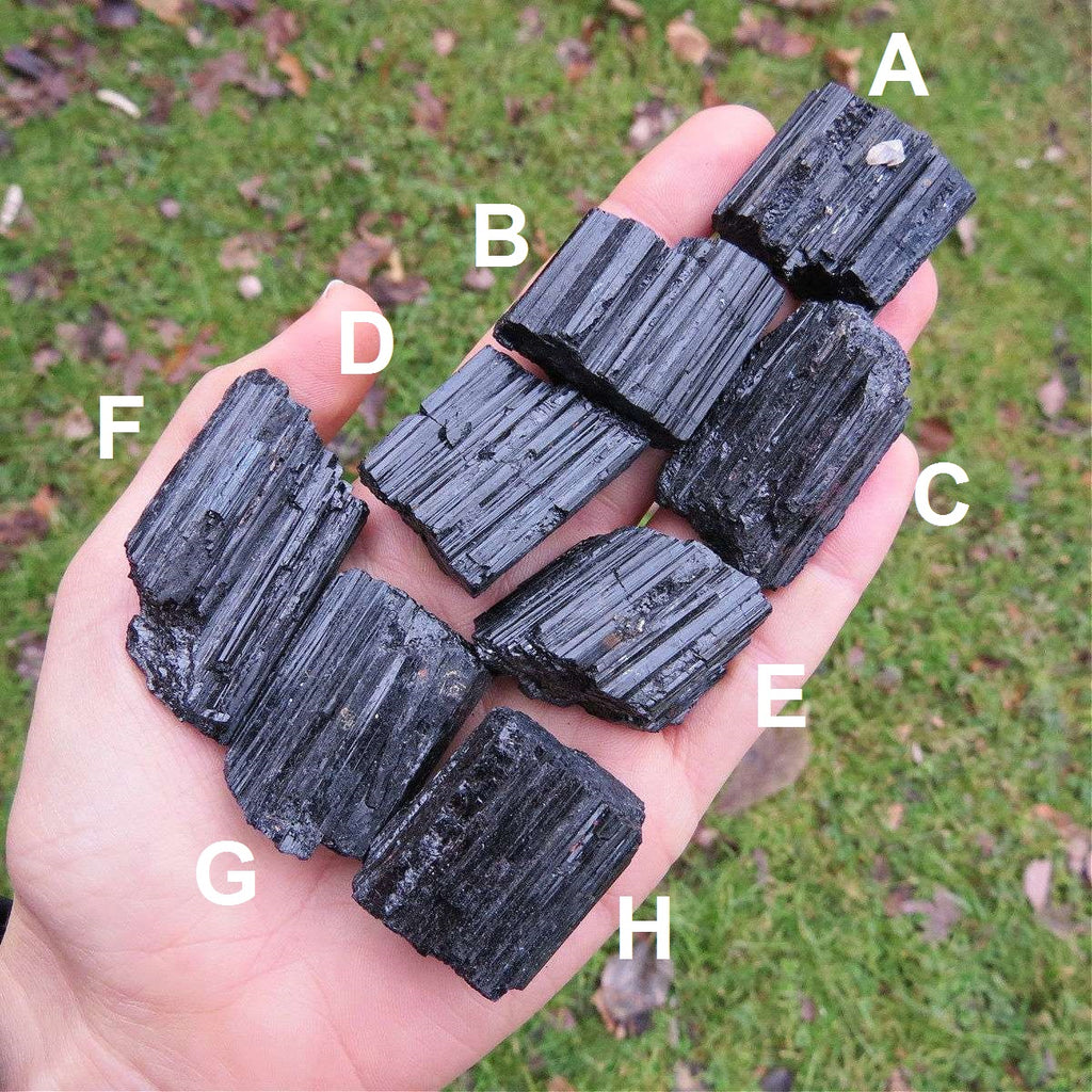 Raw Tourmaline Crystal | Black Tourmaline Stone for Protection & Grounding