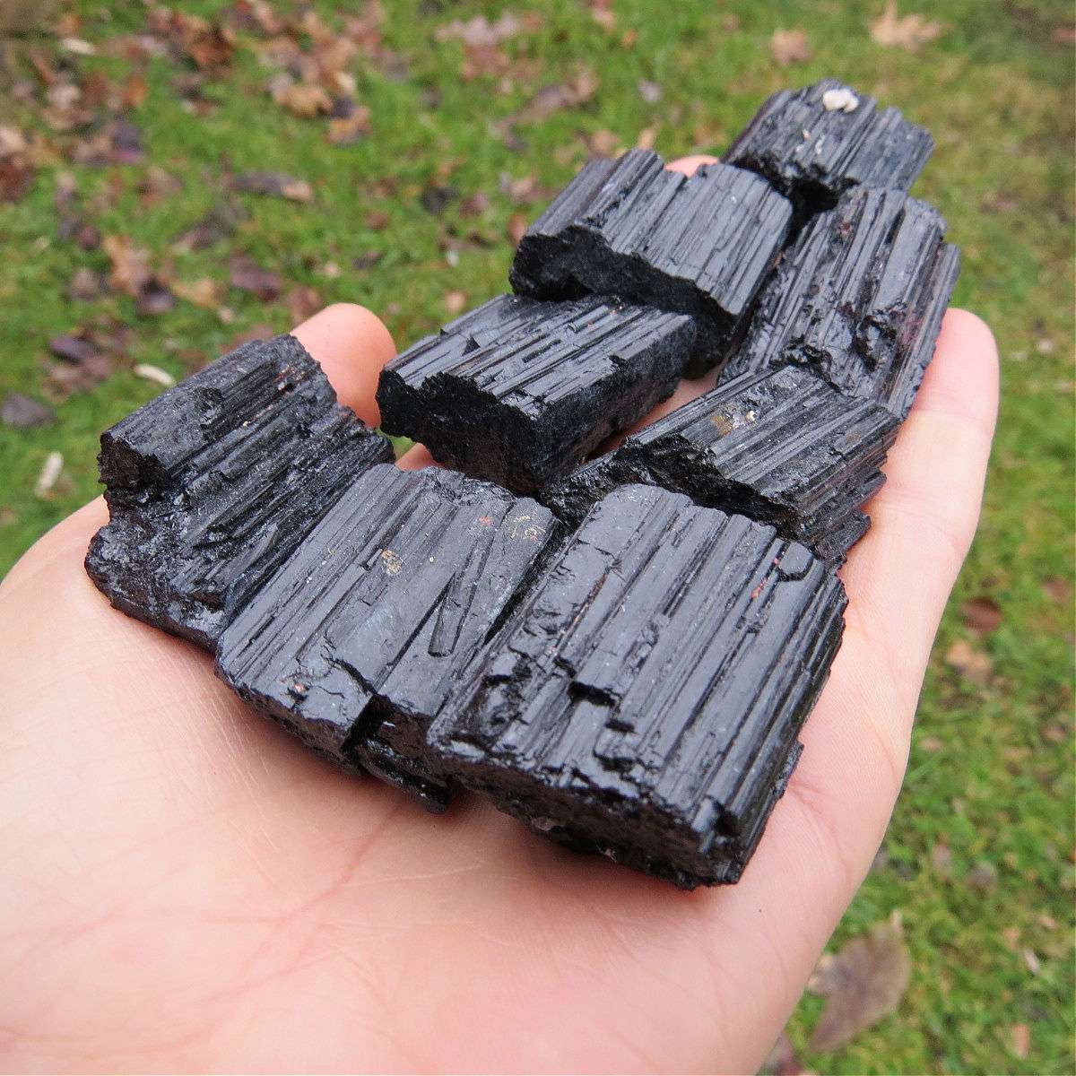Raw Tourmaline Crystal | Black Tourmaline Stone for Protection & Grounding