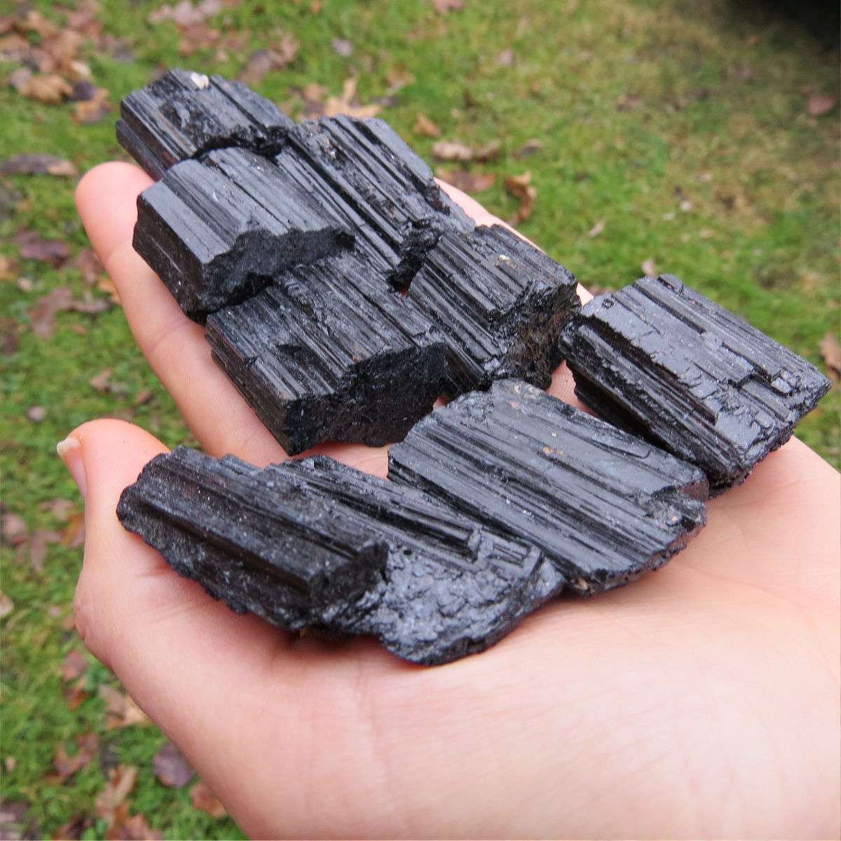Raw Tourmaline Crystal | Black Tourmaline Stone for Protection & Grounding