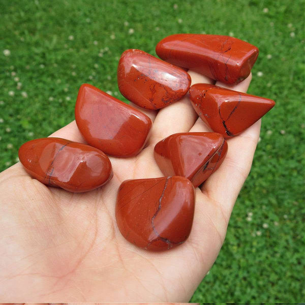 Red Jasper Crystal Tumbled Stone 1.5"