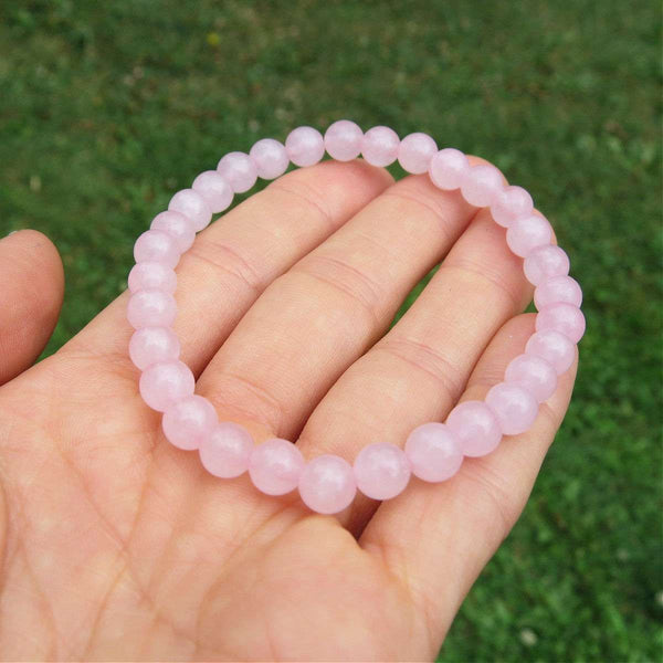 Rose Quartz Crystal Bracelet