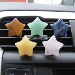 Star Crystal Car Vent Clip Car Accessory