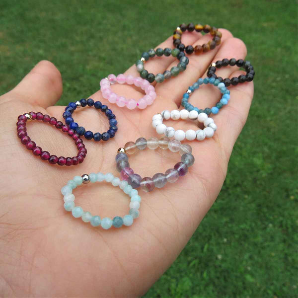 Crystal Stretch Rings 