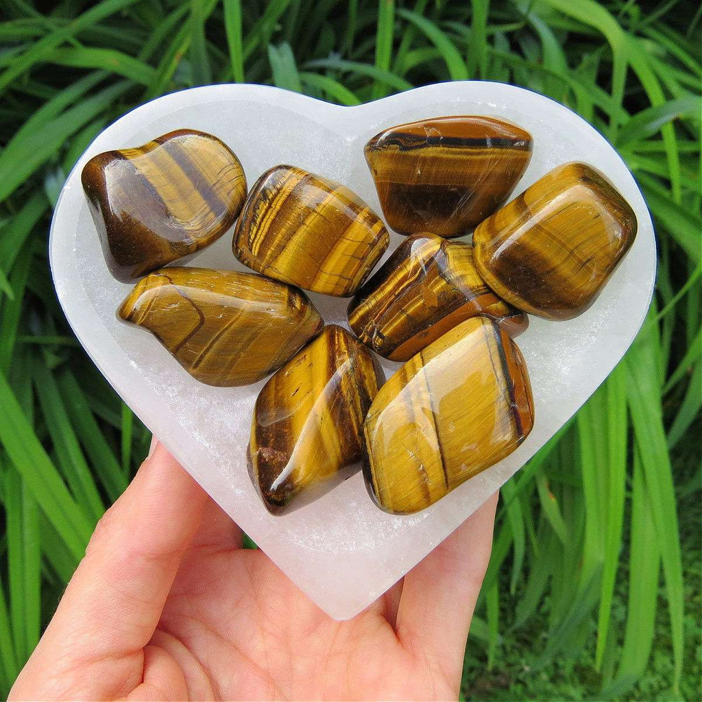 Tigers Eye Tumbled Stone
