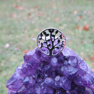 Sterling Silver Tree of Life Ring